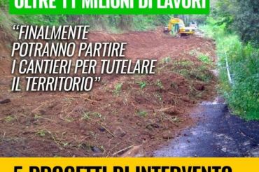 D'IPPOLITO (M5S): FINALMENTE POTRANNO PARTIRE I CANTIERI PER TUTELARE IL TERRITORIO